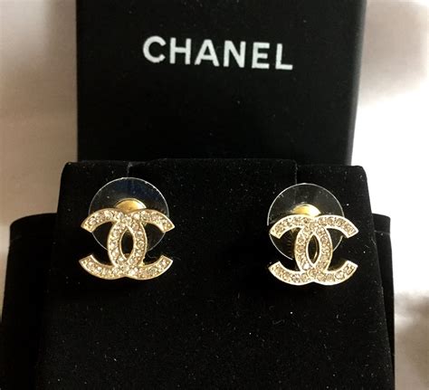 chanel mini earrings price